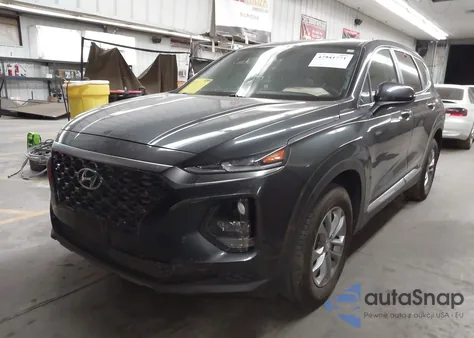 2020 Hyundai Santa Fe Se from USA, damaged, VIN 5NMS23AD0LH191512